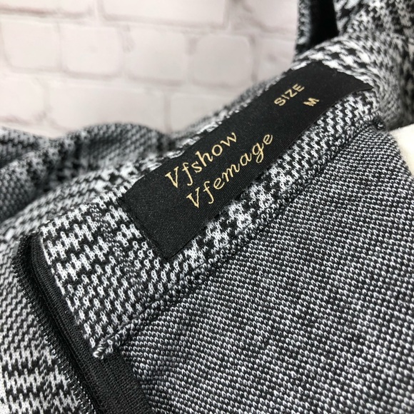 Vintage Inspired Sultry Sheath with Detachable Bow Vfemage Vfshow Size Medium - Picture 4 of 7